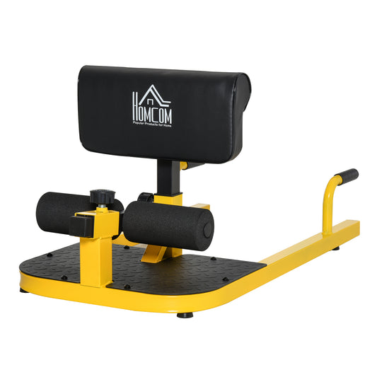 3 in 1 Squat Machine Sit Up Push Up Gym Work Out Leg Exercise Adjustable-0