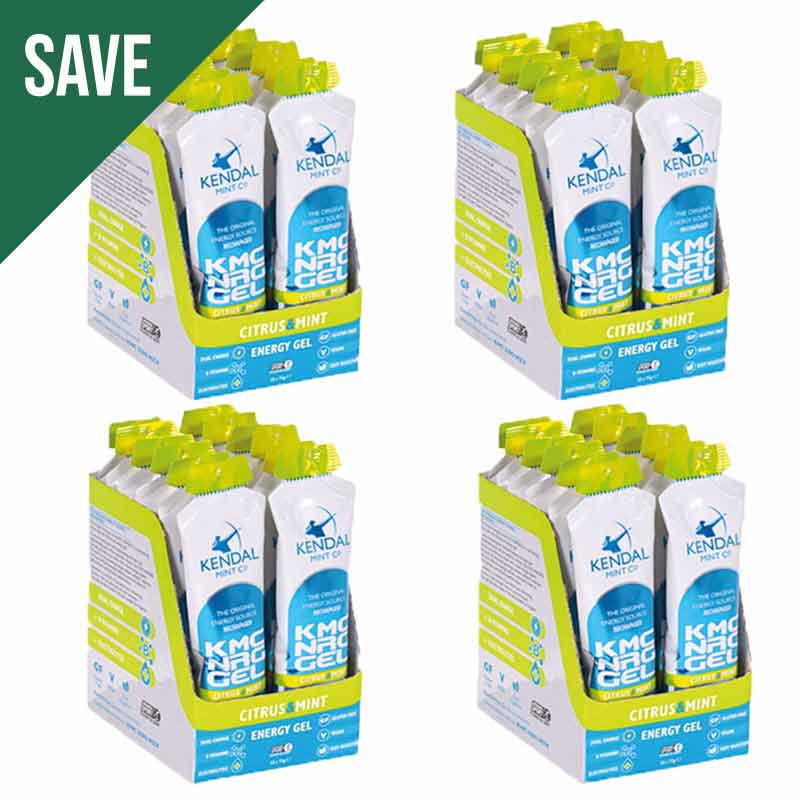KMC NRG GEL Citrus & Mint Flavour Bundle L (48x70g Gels)-2